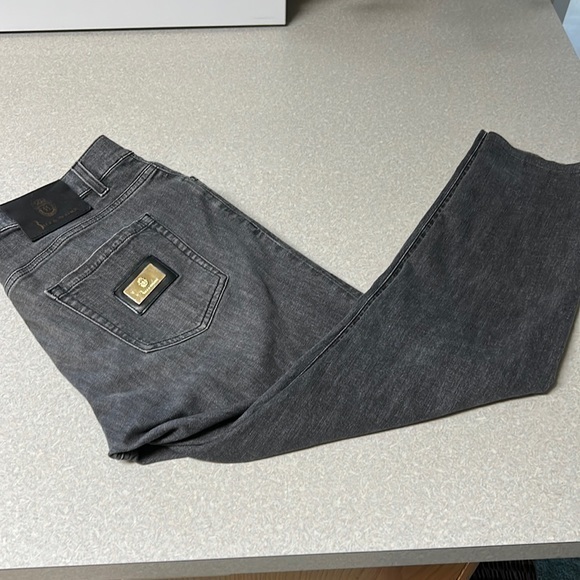 Billionaire Italian Couture Men's Jeans Size 38 distressed grey jeans‎ - Picture 1 of 12